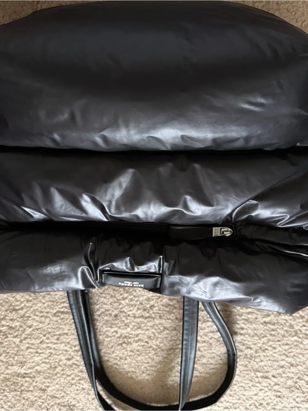 kate spade Black Quilted Puffer Tote